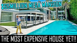 65MILLION BEL AIR MEGA MANSION WITH A BEAUTY SALON AND SPA [upl. by Sophia]