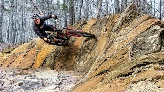 BEST TRAIL EVER Mountain Biking Fitzgerald Mountain in Springdale Arkansas [upl. by Nap]