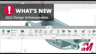 Creating Mesh Bodies in Mastercam 2022 [upl. by Ennaed761]