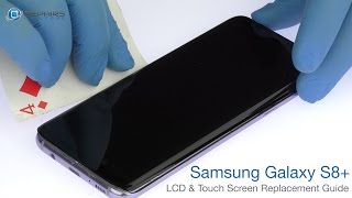 Samsung Galaxy S8 LCD amp Touch Screen Replacement Guide  RepairsUniverse [upl. by Iorgos]