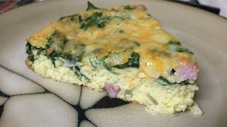 Easy and Delicious Crustless Quiche Recipe [upl. by Cynthy152]