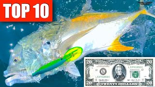 TOP 10 Saltwater TROLLING lures MONEY [upl. by Templa]