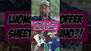 Roberto Luongo was offer sheeted by the RED WINGS [upl. by Akemrehs]