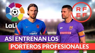 Entrenamiento de porteros  PROFESIONAL vs AMATEUR [upl. by Spaulding]