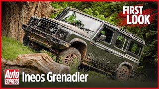 NEW Ineos Grenadier indepth first look interior tech and features  Auto Express [upl. by Nehtanhoj97]