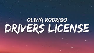 Olivia Rodrigo  drivers license Lyrics [upl. by Stovall]