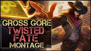 Gross Gore Montage  Best Twisted Fate Plays [upl. by Suitangi443]