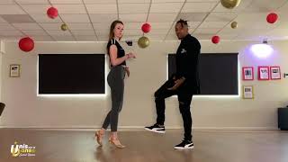 Apprendre à danser la kizomba  Tutoriel   Cours en ligne de kizomba débutant [upl. by Tamqrah859]