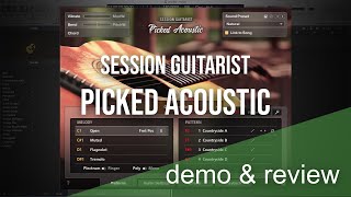 Session Guitarist  Picked Acoustic  Demo amp Review [upl. by Iek]