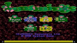 Lemmings DOS Full Game Walkthrough  Speedrun [upl. by Millian]