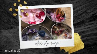 DIY velas de soya AROMÁTICAS completa Clase GRATUITA [upl. by Suillenroc810]