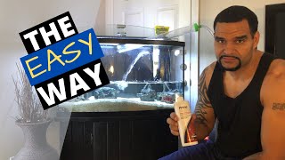 Aquarium Water Change  Fast and Easy HOW TO [upl. by Ulphia697]