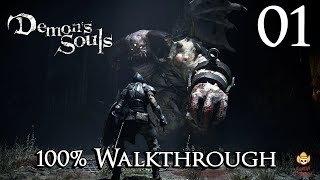 Demons Souls Remake  Walkthrough Part 1 Gates of Boletaria [upl. by Kurr929]