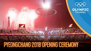 PyeongChang 2018 Opening Ceremony  PyeongChang 2018 Replays [upl. by Nnayecats]