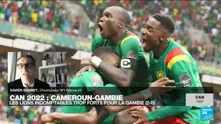 CAN2022  Le Cameroun de TokoEkambi trop fort pour la Gambie 20 • FRANCE 24 [upl. by Grath]