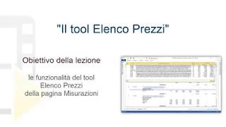 Tutorial PriMus  quotIl tool Elenco Prezziquot  ACCA software [upl. by Ario]