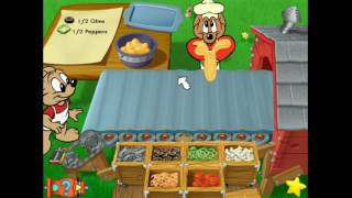 JumpStart Advanced 1st Grade Gameplay Frankies Pizza Stand [upl. by Hannavas382]