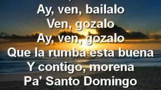 Ven Bailalo  Angel y Khriz Lyrics [upl. by Netnert]