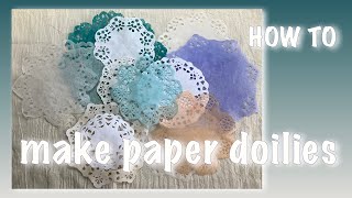 ✂️ How to make paper doilies [upl. by Ennahoj]