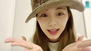 Twice Tzuyu VLive  210228  Tzuyu is here again🤠👋 Eng Sub [upl. by Kcinimod767]