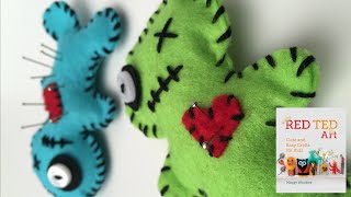 How to Make a Voodoo Doll Pincushion [upl. by Yblocaj314]