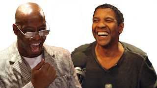 Ian Wright meets Denzel Washington  full interview [upl. by Kcirdnekel]