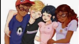 Miraculous Texting Story Class Sleepover Part 2 Adrienette little lemon [upl. by Nacnud21]