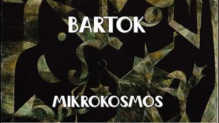 Bartok  Mikrokosmos complete with score [upl. by Plumbo]