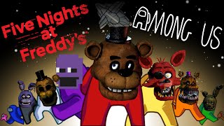 FNAF SONG LYRICS PRANK IN AMONG US COMPLETE COMPILATION [upl. by Anjali315]