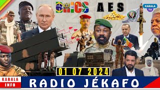 🎙RADIO JEKAFO 01 JUILLET 2024 [upl. by Htrow684]