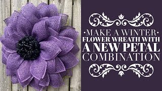 Flower Wreath Tutorial  How to Make a Wreath Tutorial [upl. by Salas]