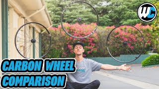 Carbon Wheel Testing  Zipp vs EThirteen vs Crank Brothers [upl. by Dennet]