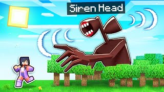 The FINAL NIGHT With SIREN HEAD In Minecraft [upl. by Beitnes]