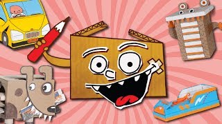 Awesome Crazy Cardboard Crafts Ideas  Craft Ideas on Box Yourself [upl. by Norraf]