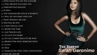 Sarah Geronimo Greatest Hits  NonStop Playlist [upl. by Leatri]