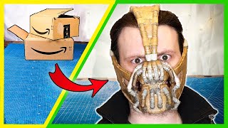 How to make Bane mask at home with CARDBOARD [upl. by Buddie]