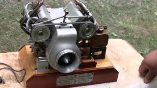 INCREDIBLE HOMEMADE V4 ENGINE from scratch [upl. by Fenton489]