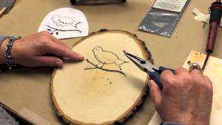 Wood Burning for Beginners  AC Moore [upl. by Aramaj]