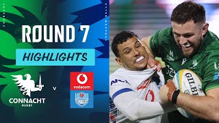 Connacht v Vodacom Bulls  Highlights  Round 7  URC 202425 [upl. by Assir]