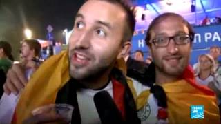 Germany fans react to incredible 71 victory over Brazil [upl. by Sorilda]