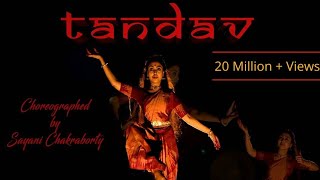 TANDAV  Choreography by Sayani Chakraborty Times music spiritual  Shankar Mahadevan [upl. by Resiak863]