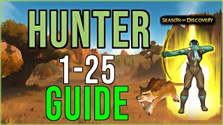 WHAT PET Beginner Hunter 125 Leveling Guide SoD WoW [upl. by George650]