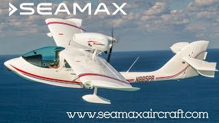 SeaMax Amphibious Light Sport Aircraft Sport Aviation 2019 Expo Sebring Florida [upl. by Dilahk]