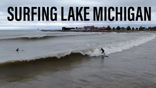 Fresh Water Surfing  Sheboygan WI [upl. by Alvita]