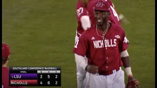 Nicholls Baseball 201920 Rewind  Colonels vs LSU MiniMovie [upl. by Lorrac]