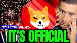 SHIBA INU COIN  00001 NOW GUARANTEED HUGE NEWS [upl. by Nelaf]