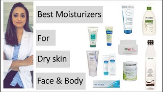 Moisturiser for dry skin for Face and body  product recommendations  dermatologist [upl. by Had384]