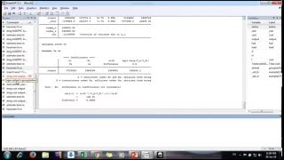 Hausman test in Stata  How to choose between Random vs Fixed effect model [upl. by Airahcaz]