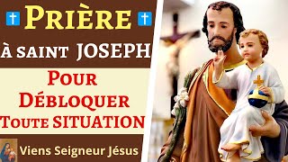 Prière PUISSANTE à SAINT JOSEPH pour Débloquer Toute Situation  Débloquer une situation difficile [upl. by Niknar190]