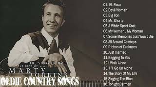 Marty Robbins Greatest Hits Full Album  Best Songs Of Marty Robbins HD  HQ [upl. by Anselme79]